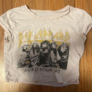 Urban outfitters graphic baby tee